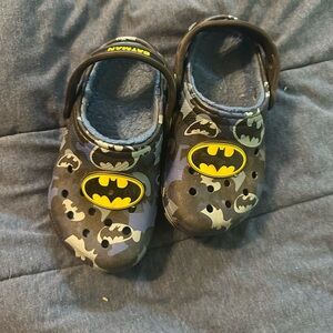 Batman Kids Clogs - Black and Blue